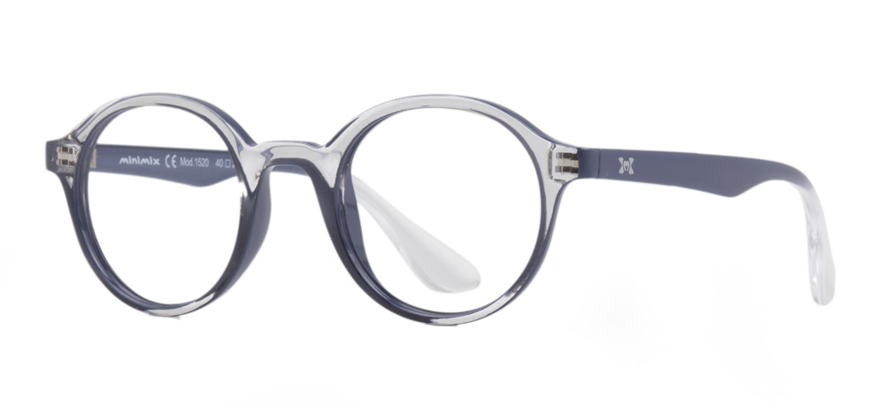 MİNİMİX Eyeglasses Baby,Kid Man,Woman,Unisex Round Full-Rimmed Grilamid (TR90) Unfiltered MNMX 1520-C.15